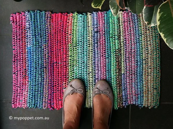 DENIM RAG RUG