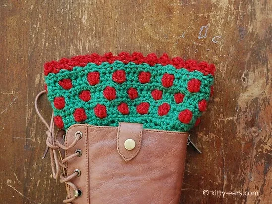 Bobble Boot Cuffs