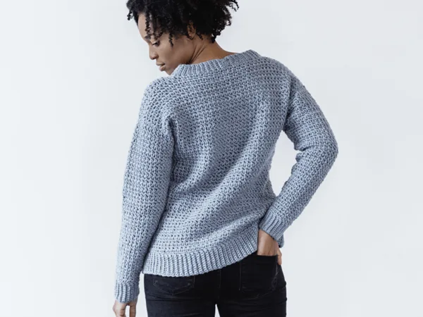 crochet Rochester Pullover free pattern