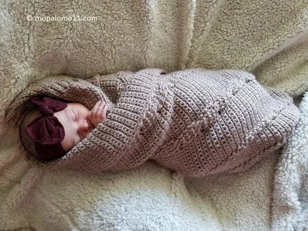Cuddle Baby Cables Blanket