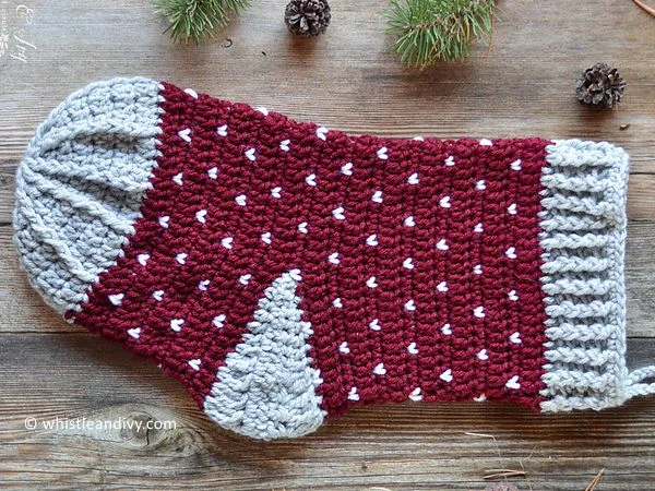 Snowfall Stocking