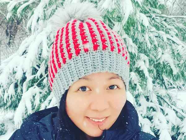 crochet The Candy Lane Beanie free pattern
