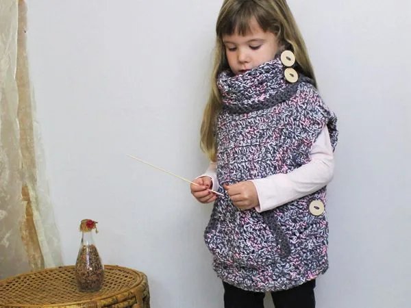 LYANA Crochet Poncho Pattern