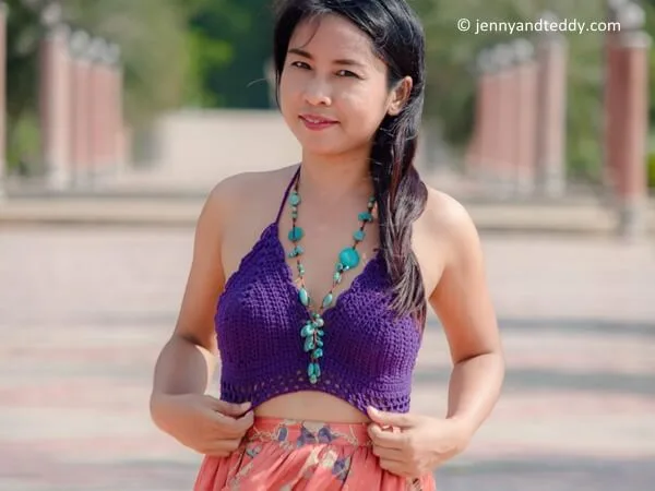 summer vibes bikini top