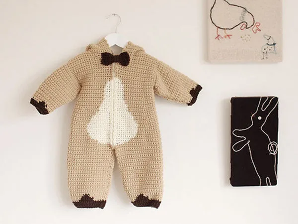 Baby Bear Playsuit