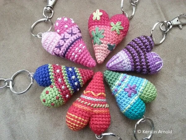 crochet heart