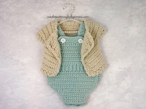 Baby Sweater Set Crochet Pattern
