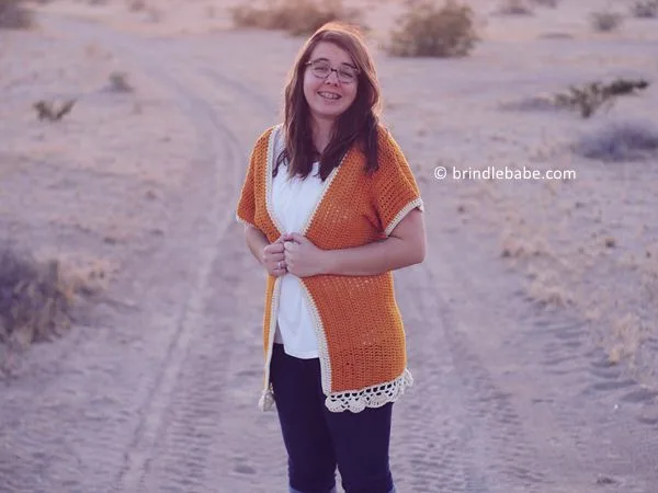 crochet Summer Nights Cardigan free pattern