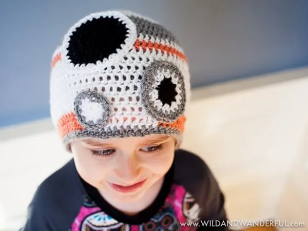 Star Wars BB-8 Inspired Hat
