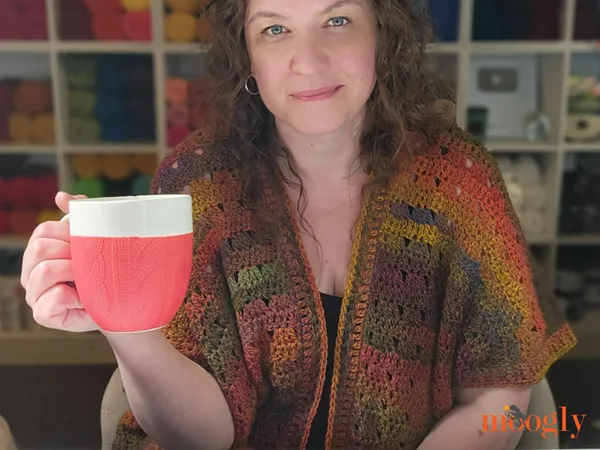crochet WORK FROM HOME CARDIGAN free pattern