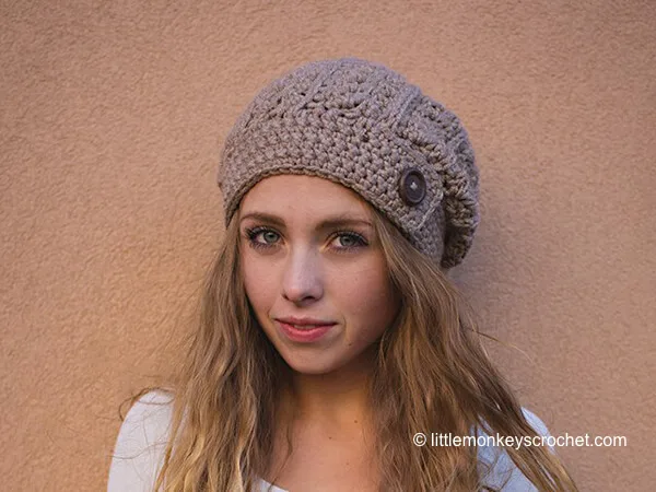 RUSTIC SLOUCH CROCHET PATTERN