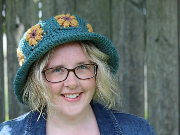 cochet Garden Bucket Hat free pattern