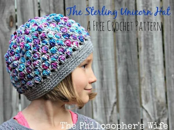 The Sterling Unicorn Hat