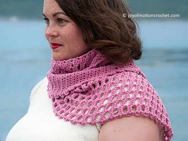 crochet Soft Easy Shawl free pattern