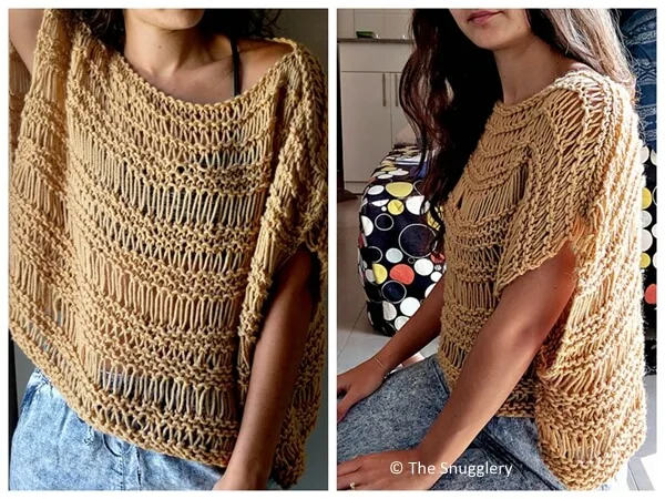 Dropped Stitch Top