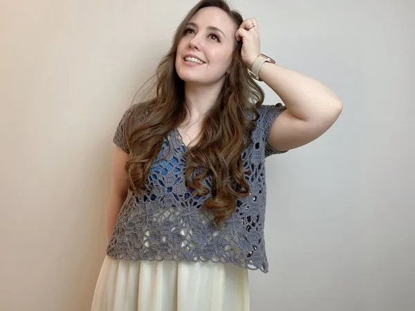 crochet SWEET SUMMER TEE free pattern