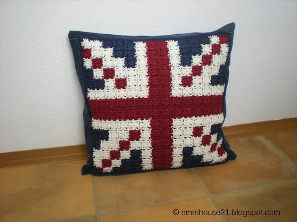 Union Jack pillowcase