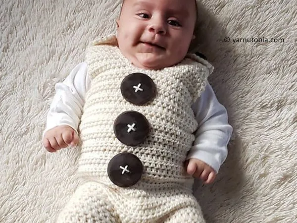 crochet Sweet Dream Romper free pattern