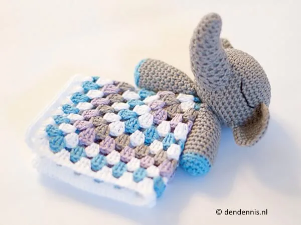 Amigurumi Elephant Snuggle