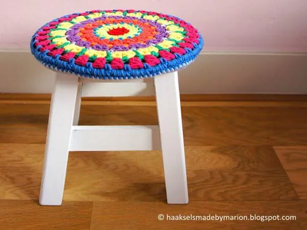 Flower Power Stoolcover