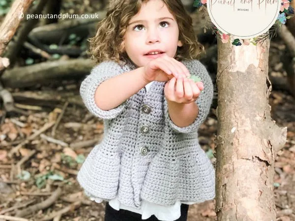 crochet Annabelle Smock Jacket free pattern