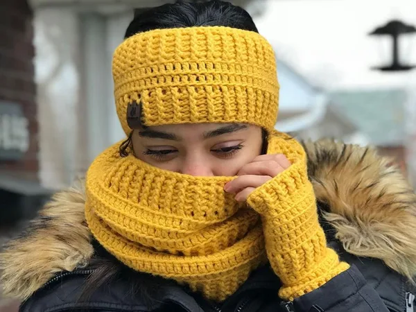 crochet Brooklyn Cowl easy pattern