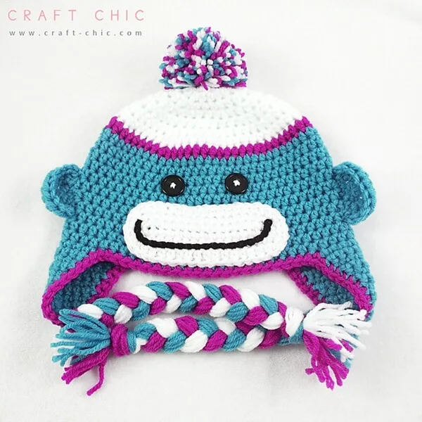 Sock Monkey Hat