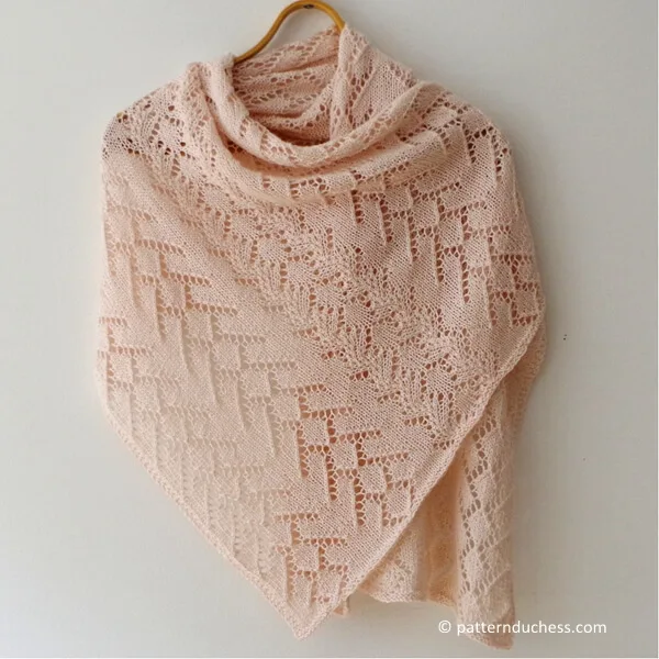 Lacy picnic shawl