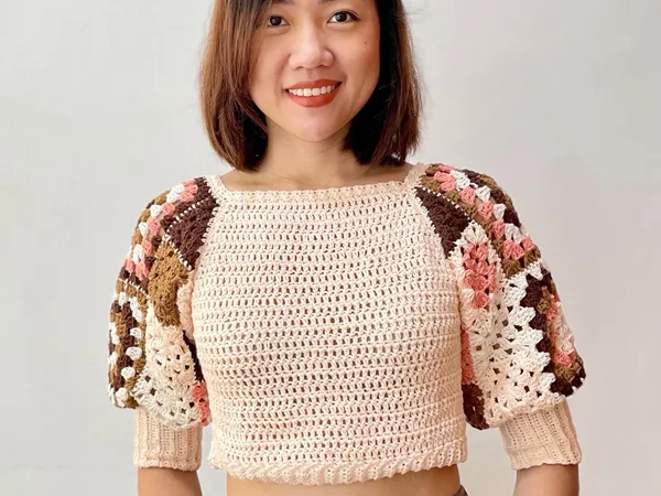 crochet Granny Tee easy pattern