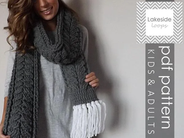 The Elliott Crochet Scarf