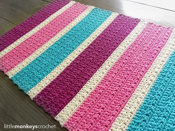 BUBBLE GUM ACCENT RUG