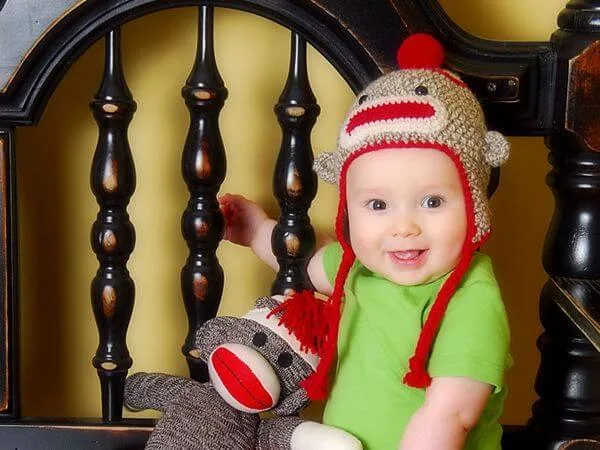 Sock Monkey Hat