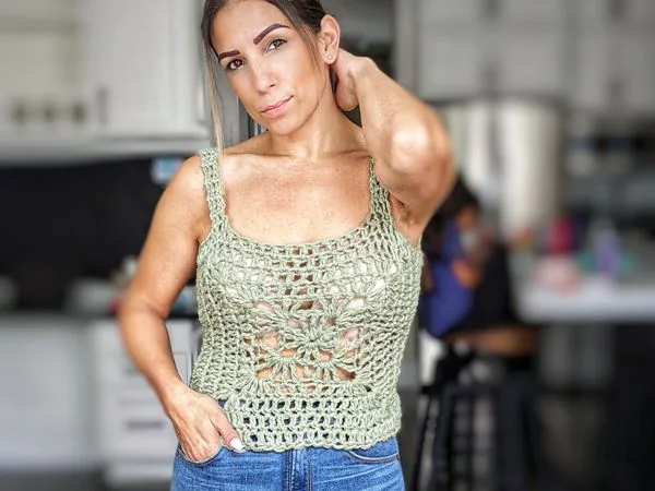 crochet Endless Summer Tank free pattern