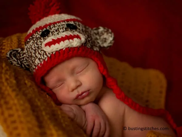 Sock Monkey Hat