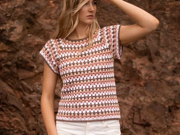 crochet Maria Top free pattern