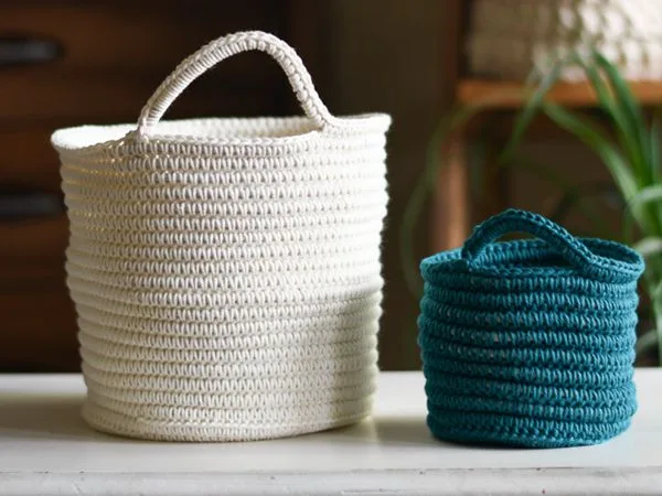 Hanging Rope Basket