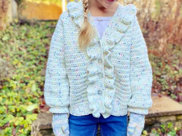 crochet London Cardigan easy pattern