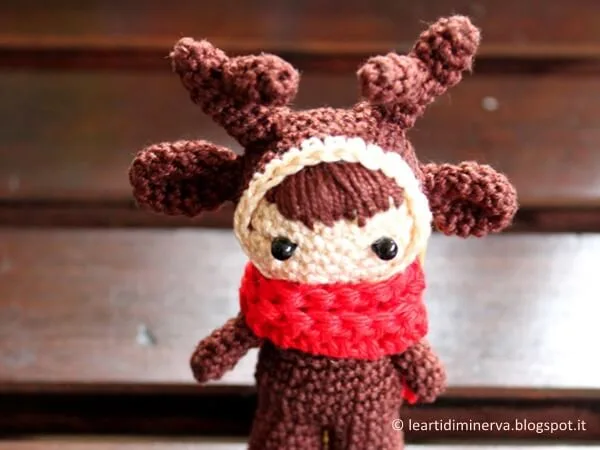 Reindeer Doll Amigurumi