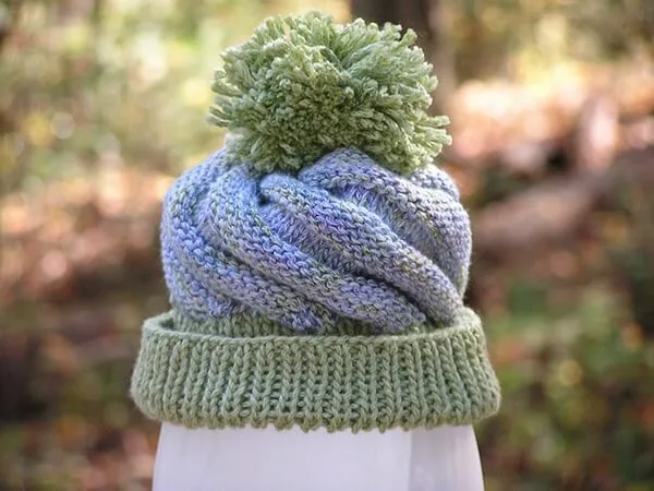 Swirled Ski Cap