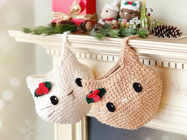 Christmas Cat Stocking