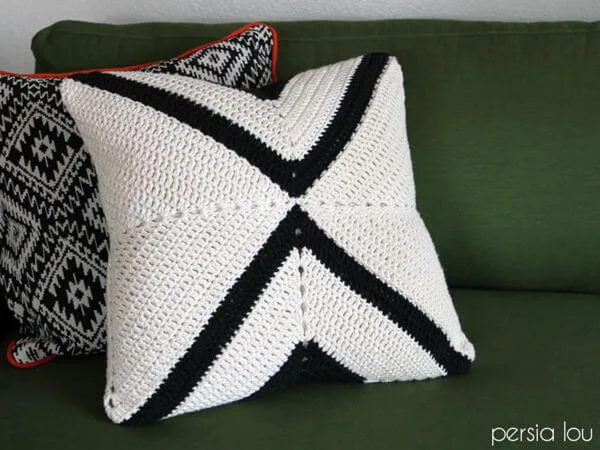 Crochet X Pillow Pattern