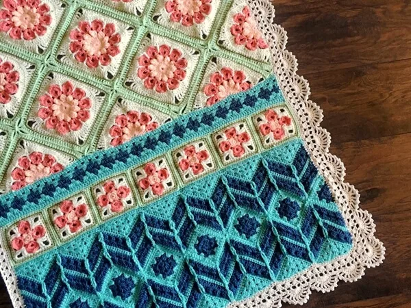 CypressTextiles Desert Bloom Blanket