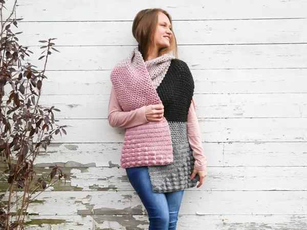 crochet Cora Scarf free pattern