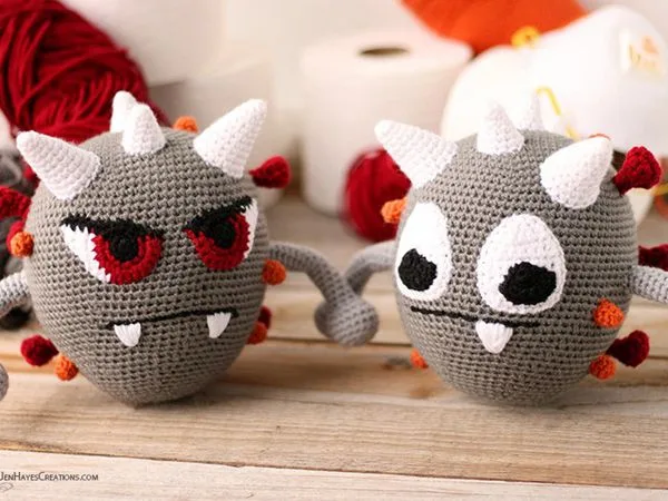 CROCHET CORONAVIRUS Free Pattern