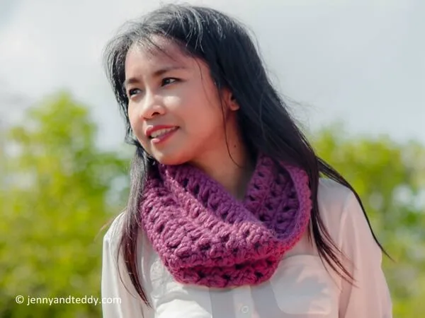Purple Delight Cowl