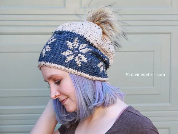crochet It’s Never Too Late for Snowflakes free pattern