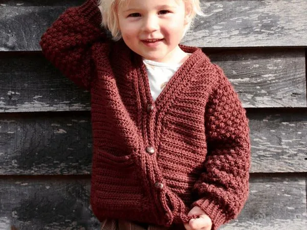 crochet Jude Cardigan easy pattern