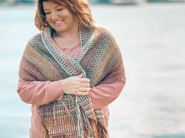 crochet The Denmark Shawl free pattern