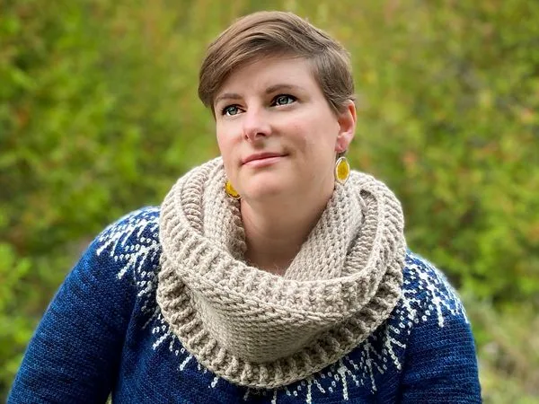 crochet Sheldon Scarf free pattern