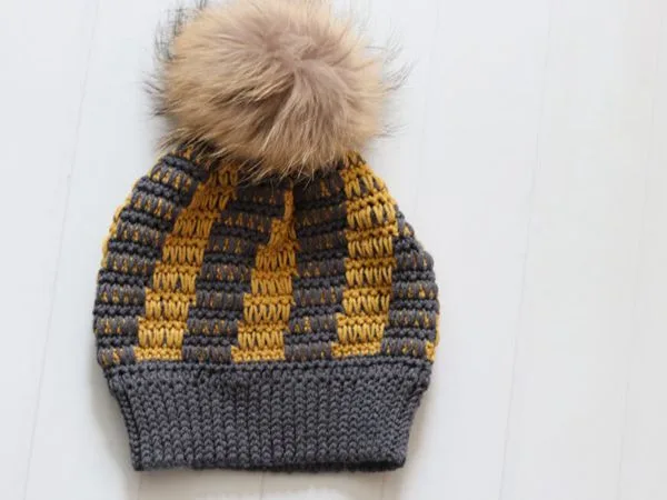 crochet Jameson Beanie free pattern